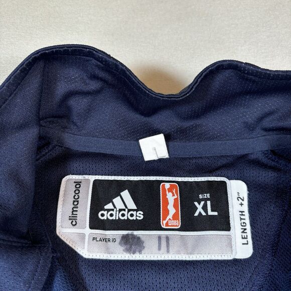 adidas Indiana Fever Warm Up Track Jacket WNBA XL Player Issued Caitlin Clark - Picture 2 of 9